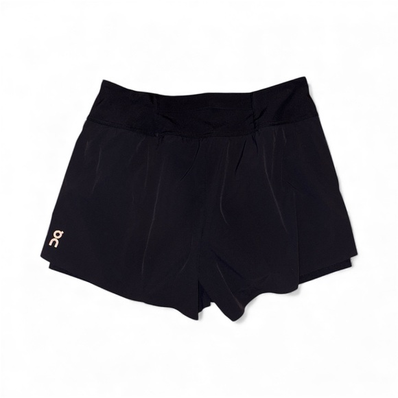 On Cloud Running Women's Athletic Black Shorts large - Picture 2 of 5